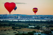 Фиеста воздушных шаров над Нижним Новгородом