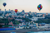 Фиеста воздушных шаров над Нижним Новгородом