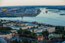 Фиеста воздушных шаров над Нижним Новгородом