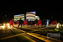 Памятник в честь 100-летия отечественного танкостроения в Парке Победы