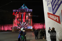 Нижегородский кремль украсила инсталляция к 4 ноября