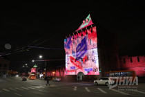 Нижегородский кремль украсила инсталляция к 4 ноября