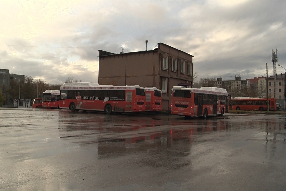 Новые автобусы ЛиАЗ на газомоторном топливе вышли на маршруты Нижнего Новгорода