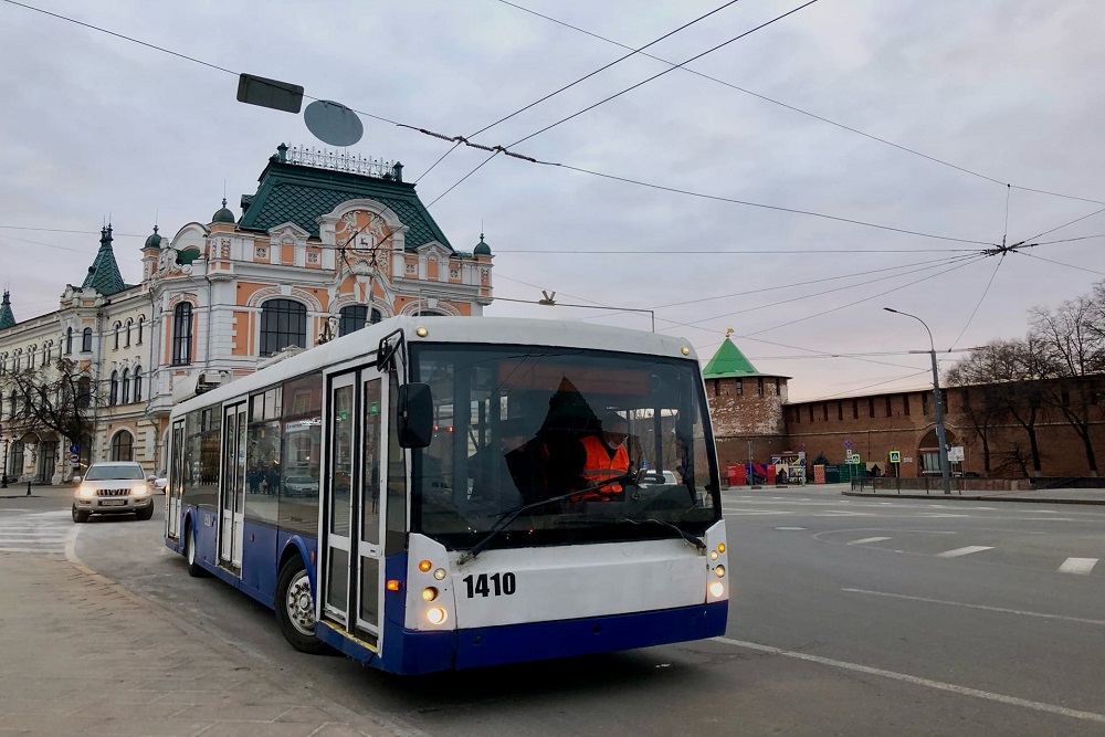 Троллейбусы перестанут останавливаться у гимназии №1 в Нижнем Новгороде