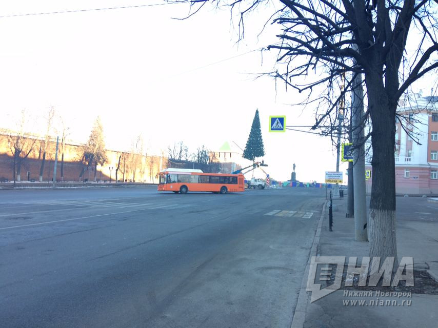 Схемы движения транспорта изменятся на трех участках Нижнего Новгорода под Новый год