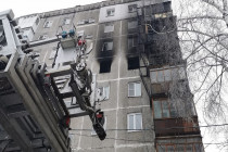 Тридцать два человека спасли из дома на ул. Березовской в Нижнем Новгороде, где произошло ЧП
