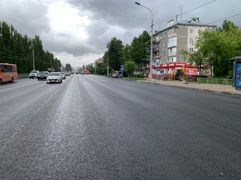Более 7 тысяч квадратных метров  дорог отремонтировали в Ленинском районе  Нижнего Новгорода по нацпроекту БКАД в 2020 году
