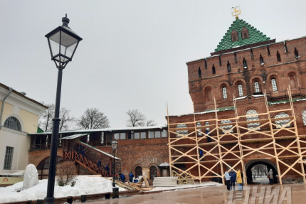 Реставрация Боевого хода Нижегородского кремля