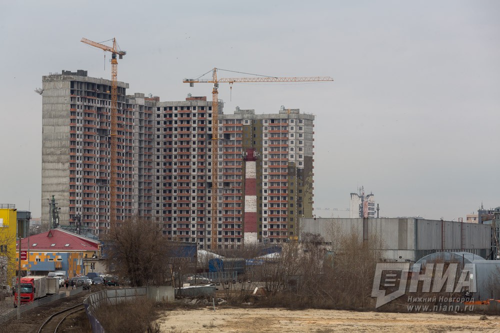 Нижегородская область в 2020 году увеличила строительство жилья на 5% - до 1,5 млн кв. м