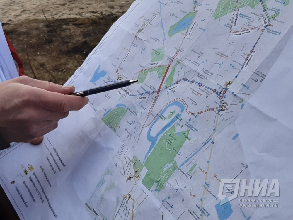 Участок Циолковского в Нижнем Новгороде перекроют с 4 февраля под строительство развязки 