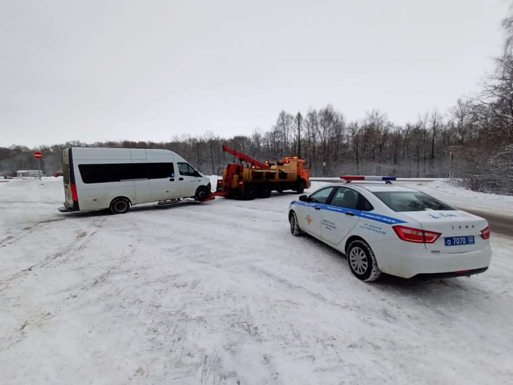 Автобус еще одного нижегородского перевозчика арестовали из-за нарушений