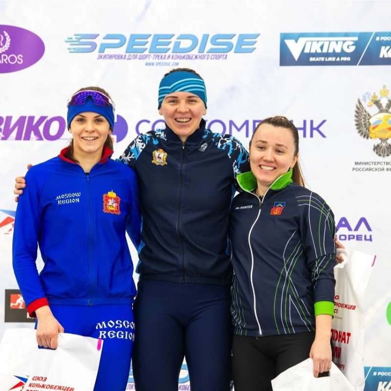Нижегородка Дарья Качанова в 13-й раз выиграла чемпионат России по конькобежному спорту.