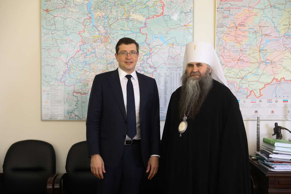 Глеб Никитин и митрополит Георгий обсудили празднование 800-летия Нижнего Новгорода