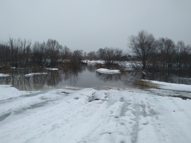 Пять низководных автомостов затопило в Нижегородской области