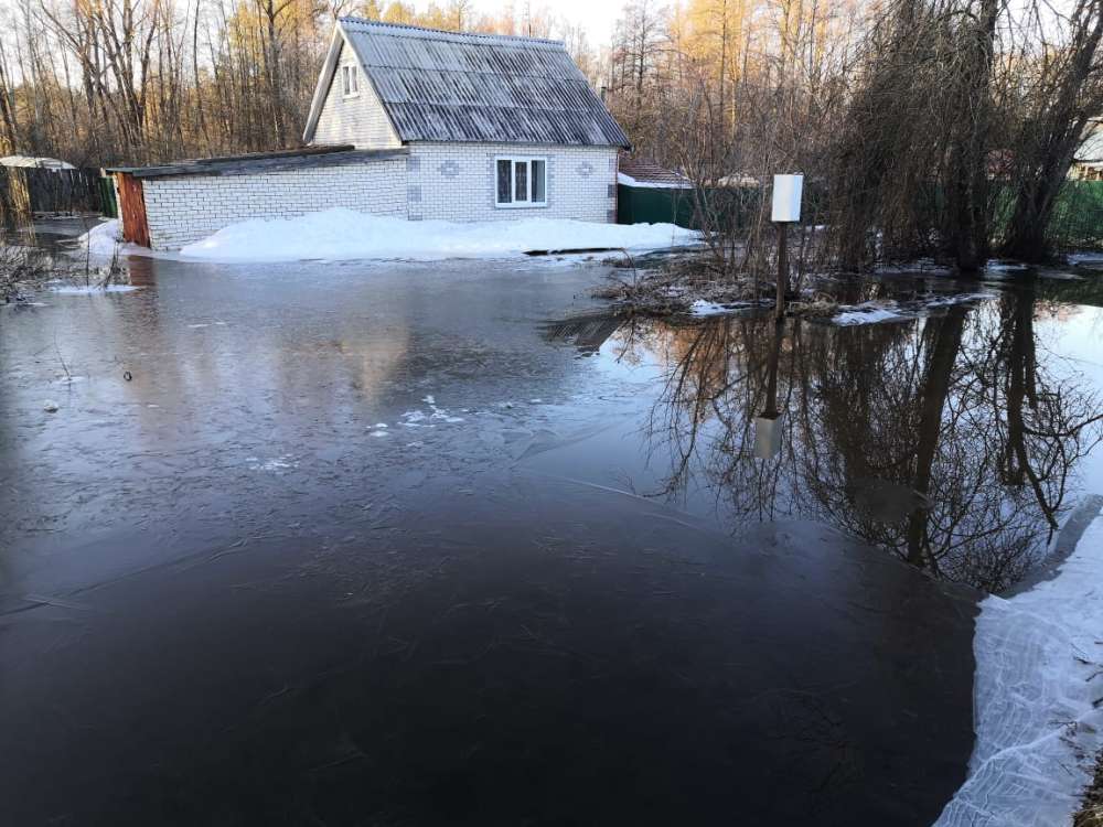 Около 265 садовых участков затопило в СНТ им. Гагарина в Сарове