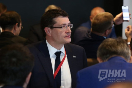 Губернатор Нижегородской области Глеб Никитин принимает участие в ПМЭФ-2021