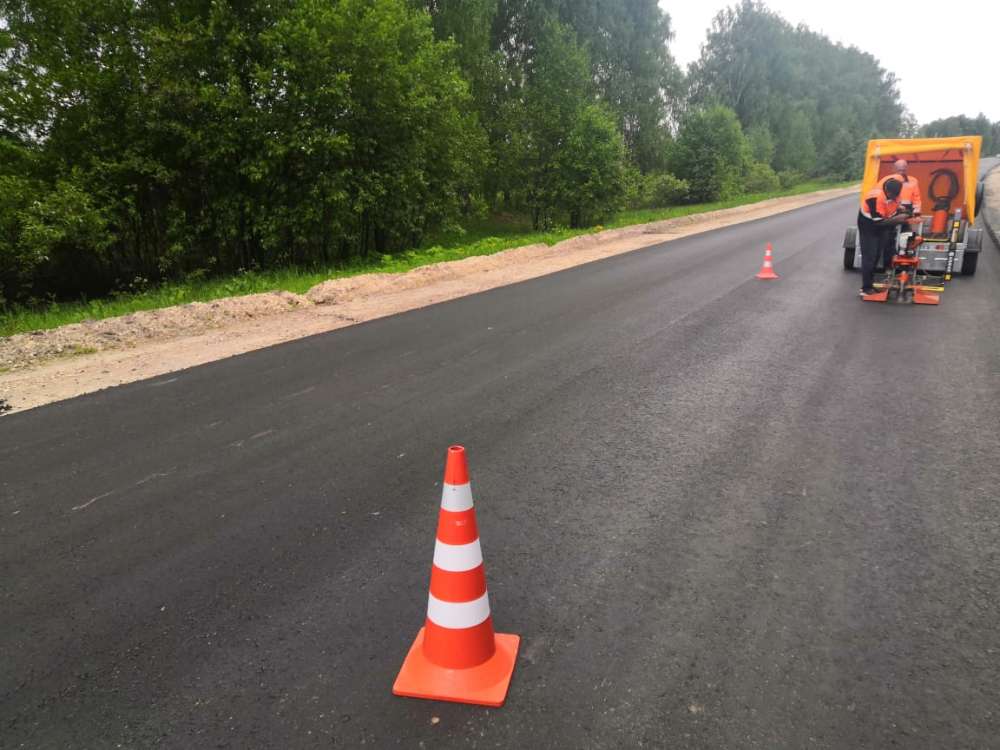 Заменено асфальтовое покрытие на дороге "Красные Баки – Варнавино - Ветлуга"
