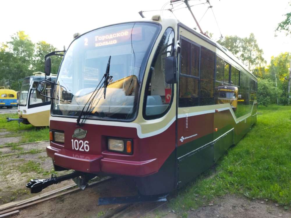 Все трамваи маршрута №2 в Нижнем Новгороде будут окрашены под ретро