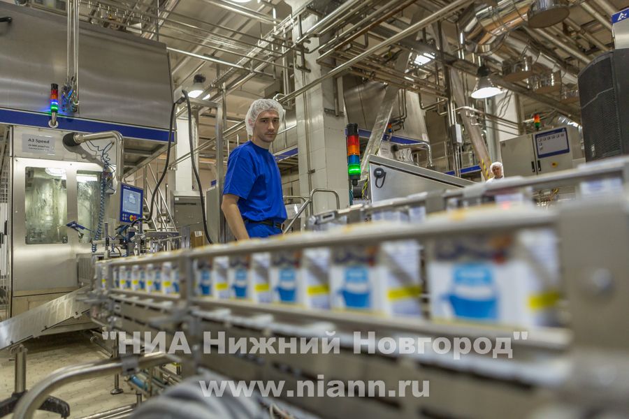 Производство продуктов питания выросло в Нижегородской области на 11% за первое полугодие 2021 года