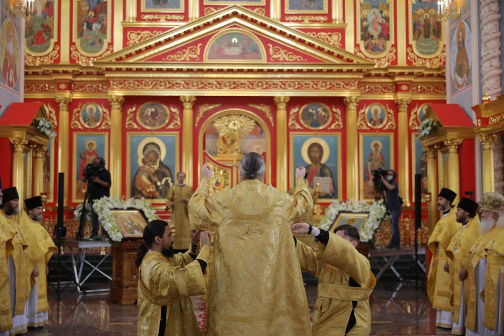Храм в честь князя Георгия Всеволодовича и епископа Симона освятили в Нижнем Новгороде