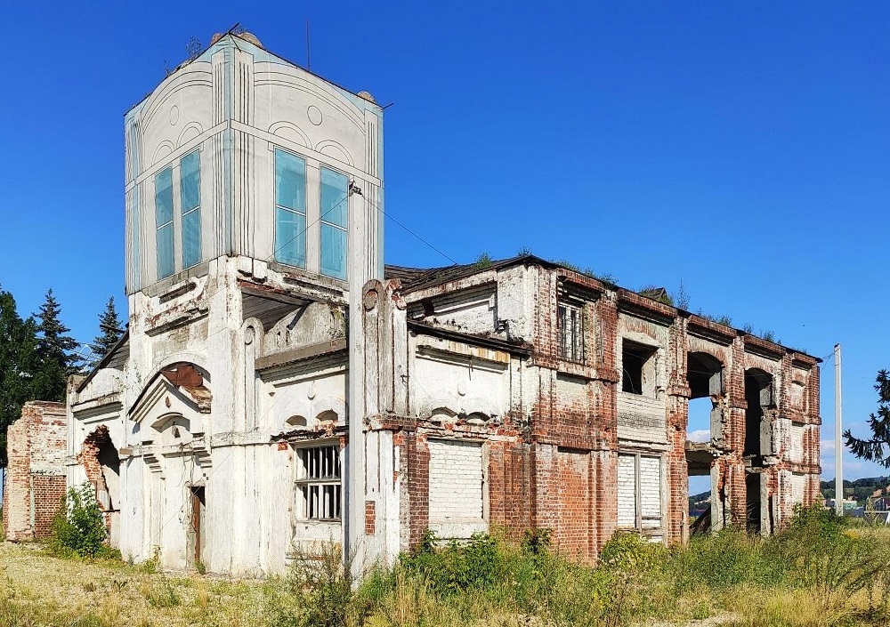 Здание Ярмарочной водозаборной станции до реставрации
