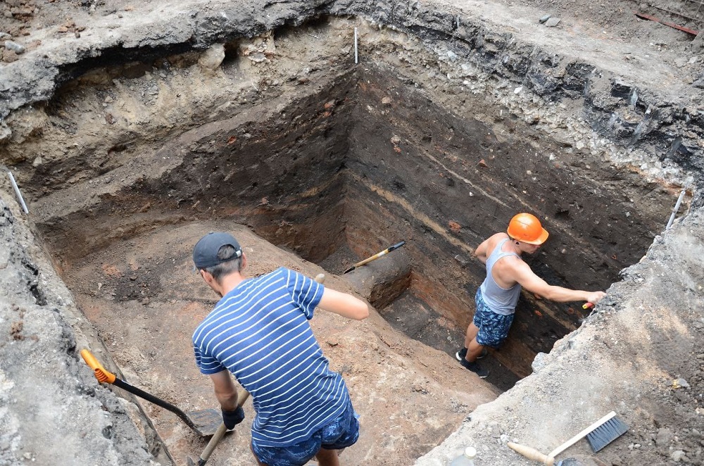Остатки древней крепости обнаружили в Арзамасе нижегородской области