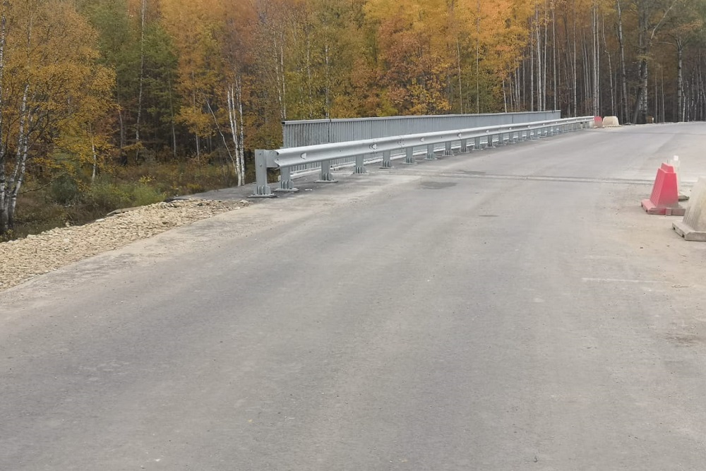 Новый мост через р. Беловскую в Ветлужском районе откроется к ноябрю