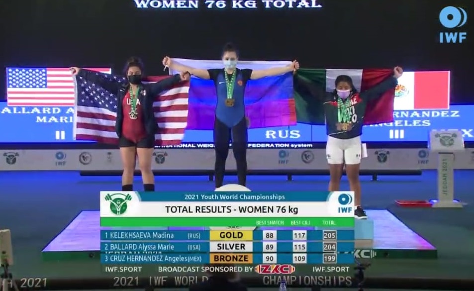 Спортсменка из Дзержинска одержала победу на первенстве мира по тяжёлой атлетике