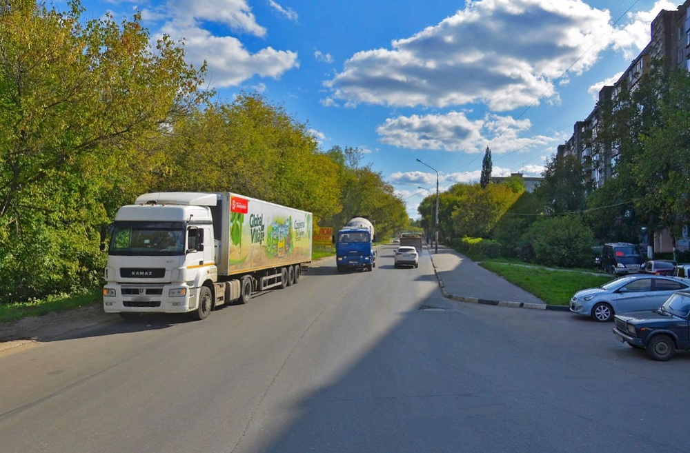 Грузовым автомобилям запретят парковаться на улице Голубева в Нижнем Новгороде