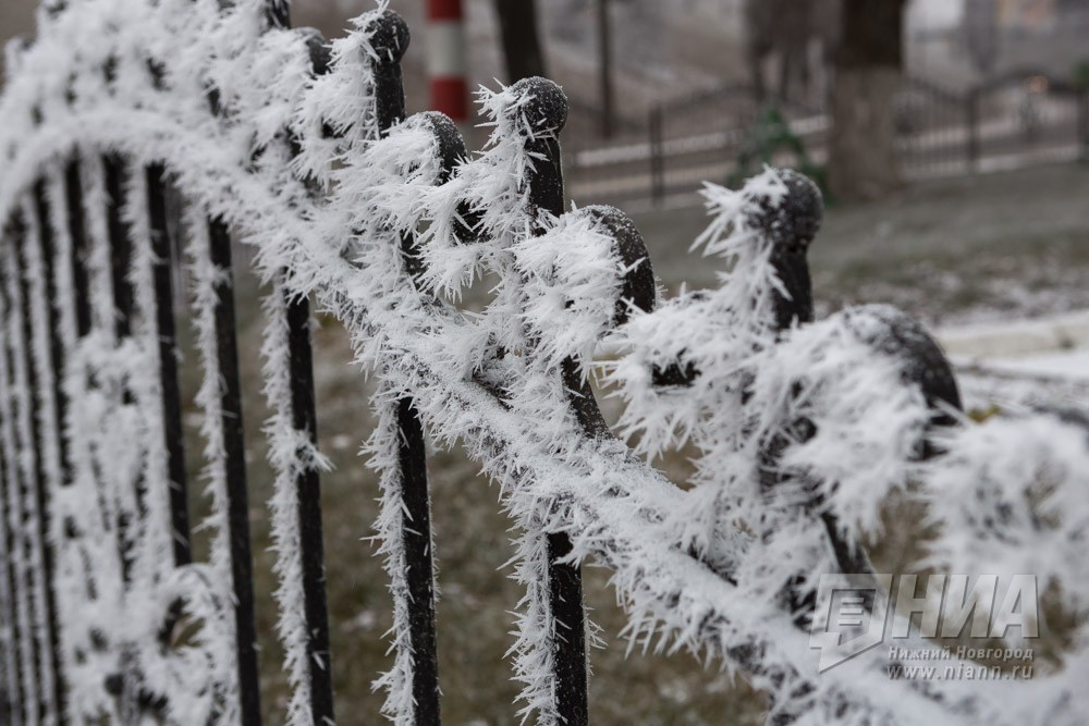 Морозы прогнозируются в Нижегородской области в начале следующей недели