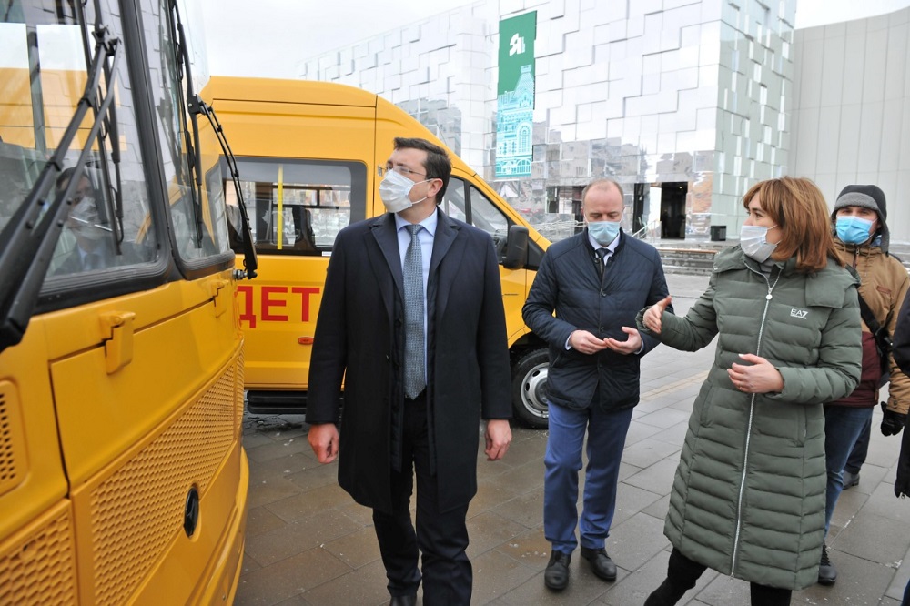 Более 130 новых школьных автобусов поступили в школы Нижегородской области