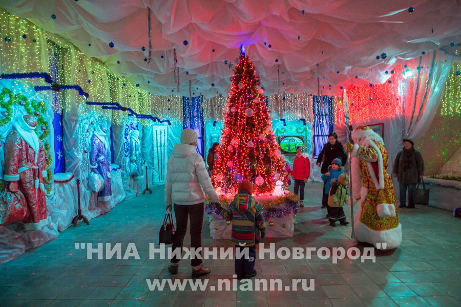 Резиденция Деда Мороза на Нижегородской ярмарке будет работать с 25 декабря по 9 января