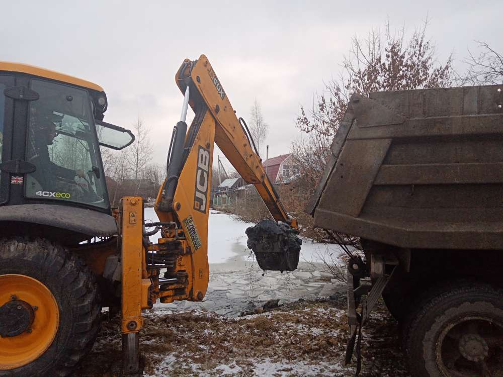 Противопожарные водоемы расчищают в Нижнем Новгороде