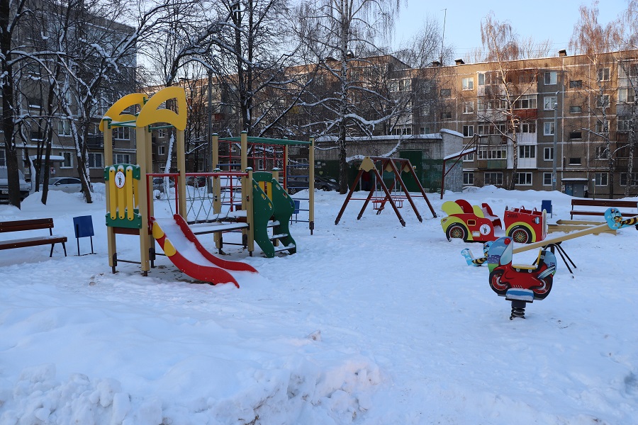 Новая детская площадка открылась в Кстове в рамках проекта "Территория детства с Т Плюс"