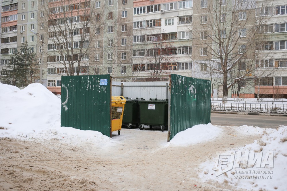 Главы районных администраций лично проконтролируют вывоз мусора во дворах Нижнего Новгорода