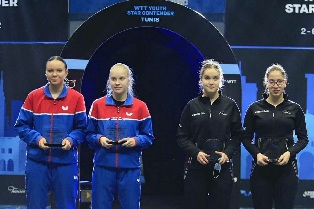 Нижегородские спортсменки завоевали золотые награды на международных соревнованиях по настольному теннису