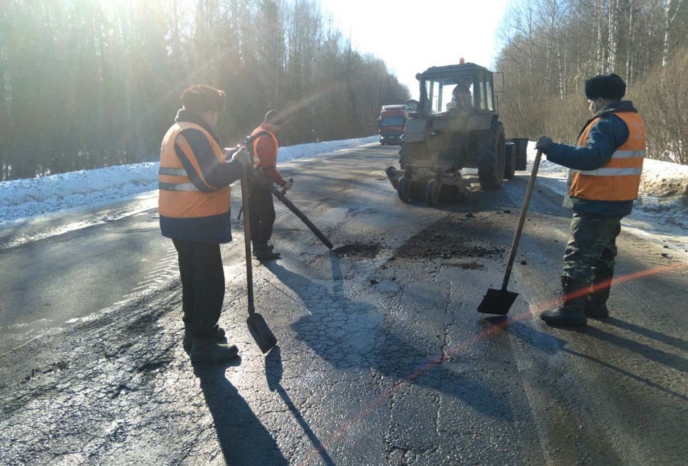 Ямочный ремонт стартовал на дорогах общего пользования в Нижегородской области