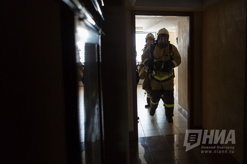 Два человека погибли на пожаре в Шахунье