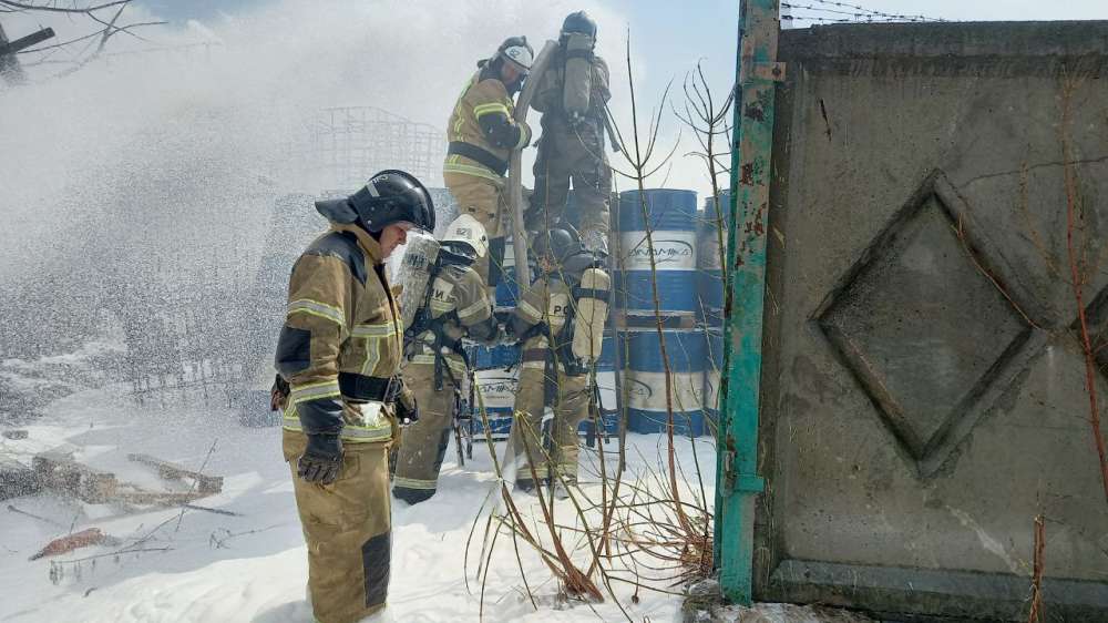 Загрязнение воздуха после пожара в промзоне Дзержинска не зафиксировано