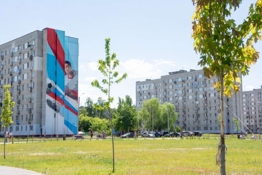 Граффити с изображением спортсменов появятся на домах в Автозаводском районе
