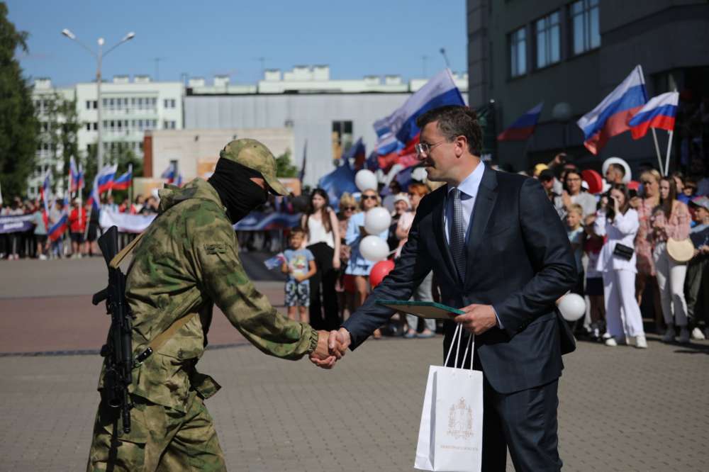 Росгвардейцы, принимавшие участие в спецоперации на Украине, вернулись в Нижегородскую область