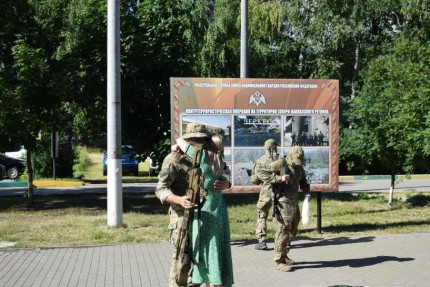 Сотрудники Росгвардии вернулись домой после выполнения задач во время спецоперации