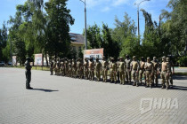 Сотрудники Росгвардии вернулись домой