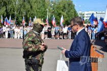 Сотрудники Росгвардии вернулись домой