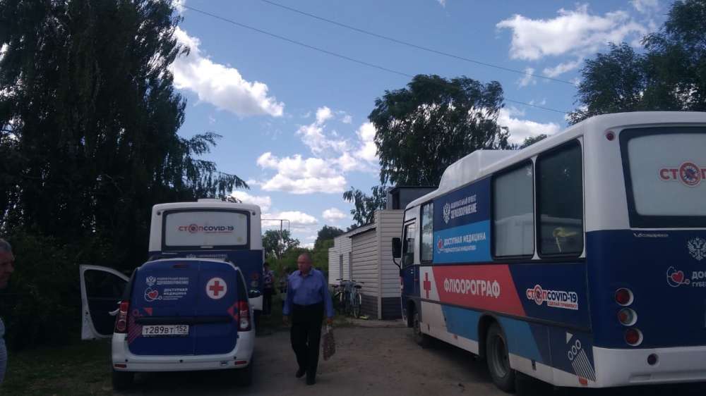 "Поезда здоровья" посетили уже 37 районов Нижегородской области