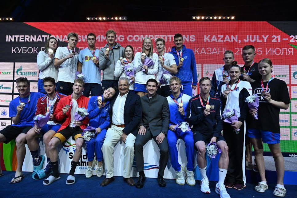Пловцы из Нижегородской области завоевали шесть медалей на международном турнире в Казани