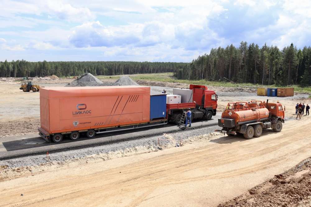 Первый в России симулятор колёсной нагрузки запустили на трассе М-12 в Нижегородской области