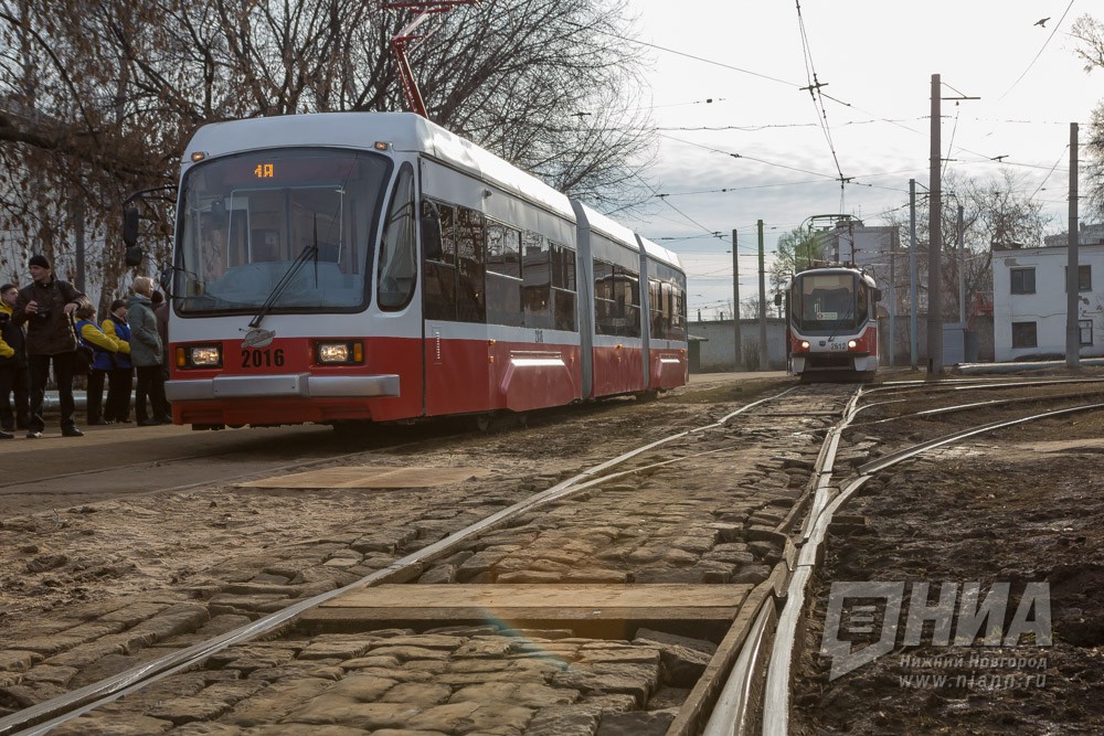 Автомобильное движение по трамвайным путям запретят на нескольких улицах Нижнего Новгорода