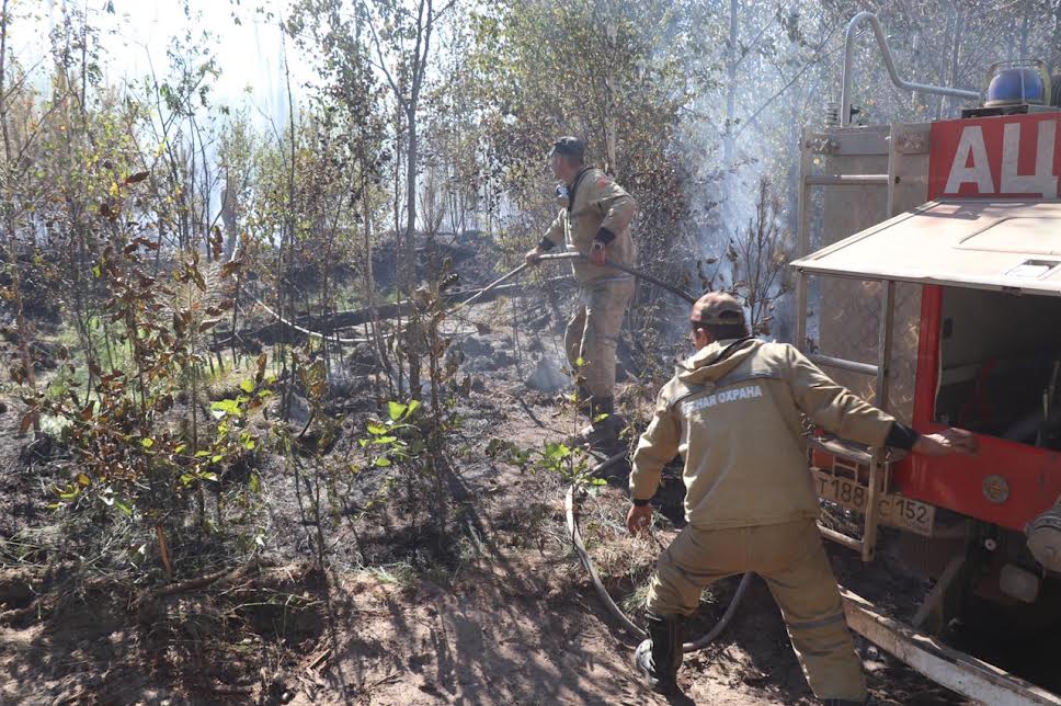 Пожарные из Иркутска прибудут в Нижегородскую область