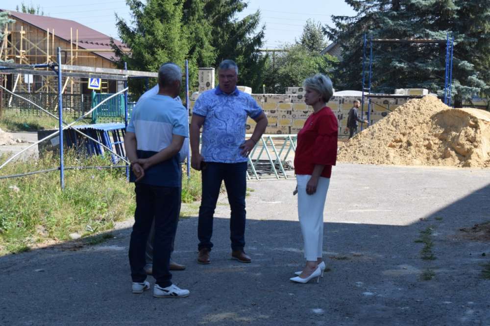 Артём Кавинов: Капитальный ремонт Ковригинской школы идет в графике